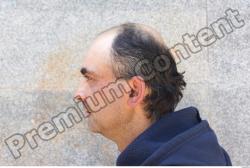 Head Man White Average Bald